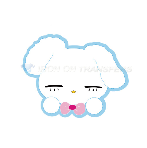 Rabbit Iron-on Stickers (Heat Transfers)NO.8952